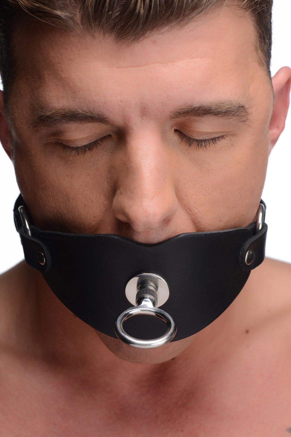 Eyelet Ball Gag - The Dildo Hub