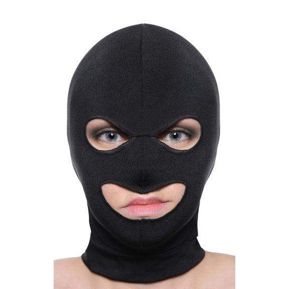Facade Hood with Eye and Mouth Holes - The Dildo Hub