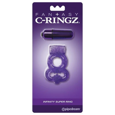 Fantasy C-Ringz Infinity Super Ring Purple | Pipedream - The Dildo Hub