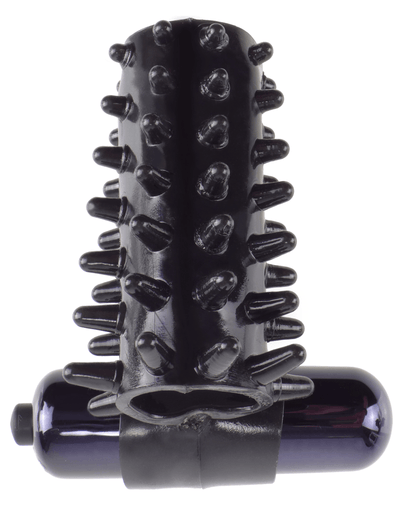 Fantasy C-Ringz Vibrating Super Sleeve Cock Ring Black | Pipedream - The Dildo Hub