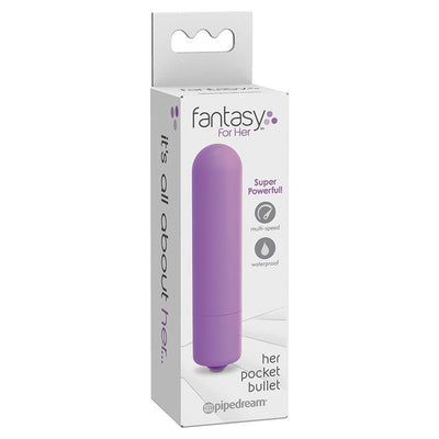 Fantasy For Her Her Pocket Bullet - Purple - The Dildo Hub