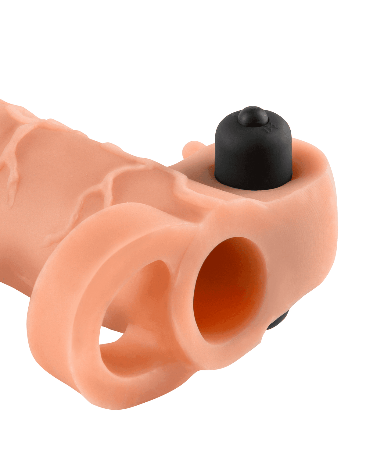 Fantasy X-Tensions Vibrating Real Feel 1-In. Penis Extension | Pipedream - The Dildo Hub