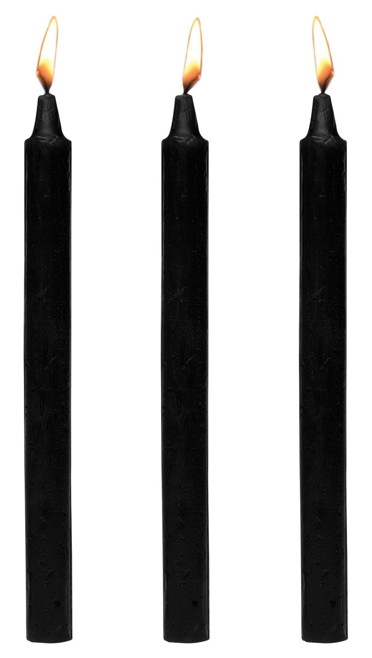 Fetish Drip Candles 3 Pack - Black - The Dildo Hub