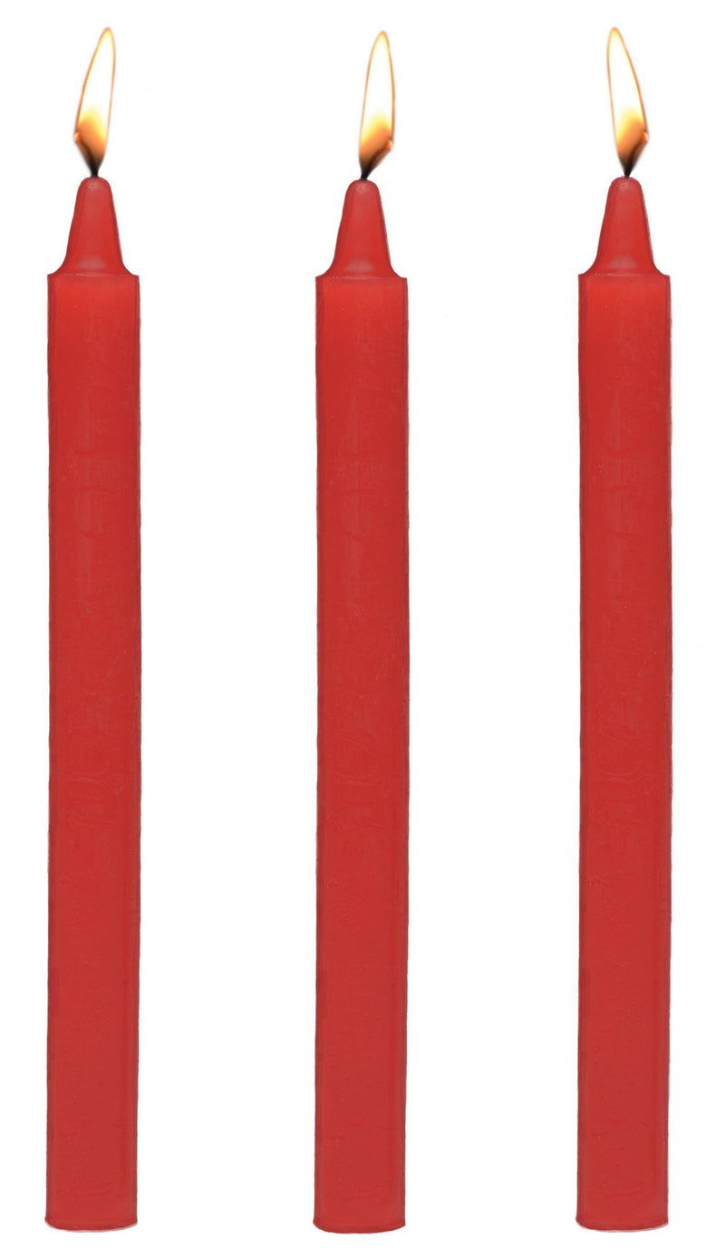 Fetish Drip Candles 3 Pack - Red - The Dildo Hub