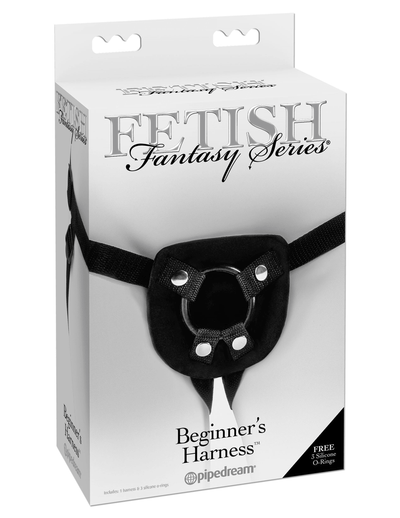 Fetish Fantasy Series Beginners Harness - Black | Pipedream - The Dildo Hub