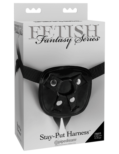 Fetish Fantasy Series Stay-Put Harness - Black | Pipedream - The Dildo Hub