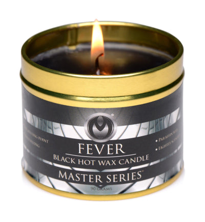 Fever Hot Wax Candle - Black - The Dildo Hub