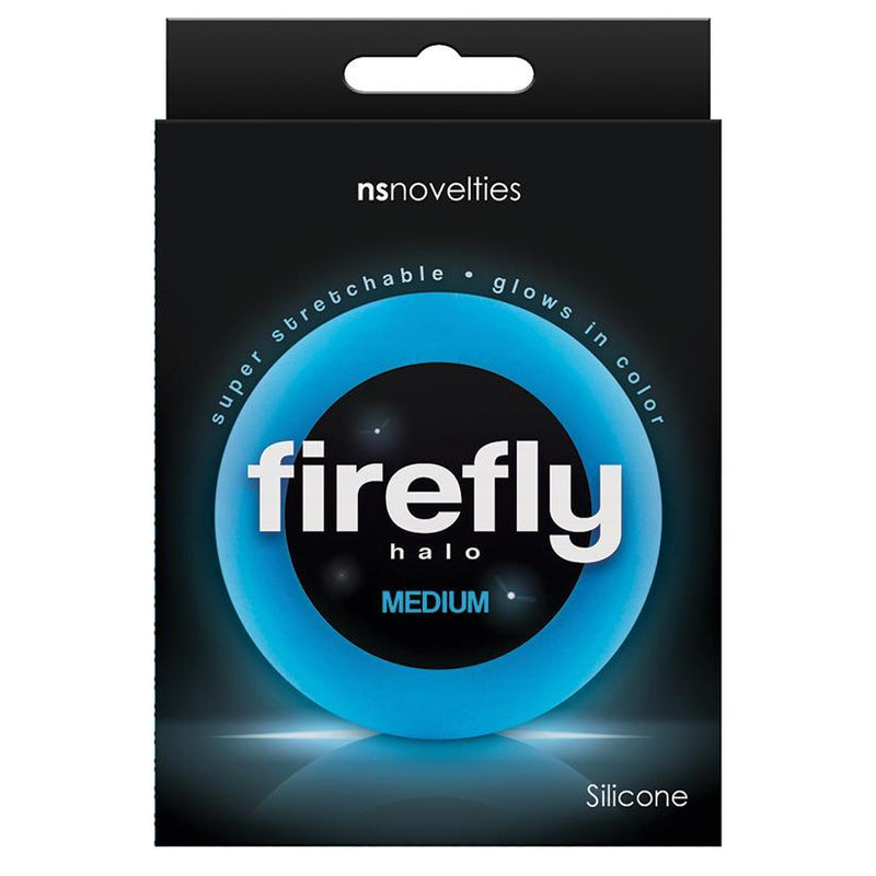 Firefly Halo - Cock Ring - Medium - Blue | NS Novelties - The Dildo Hub