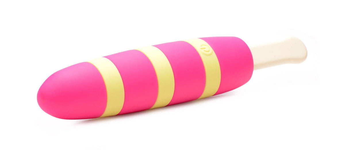 Fizzin 10X Popsicle Silicone Rechargeable Vibrator - The Dildo Hub