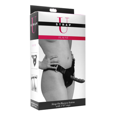 Flaunt Heavy Duty Strap On Harness System - The Dildo Hub