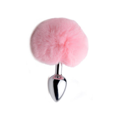 Fluffy Bunny Tail Anal Plug - The Dildo Hub