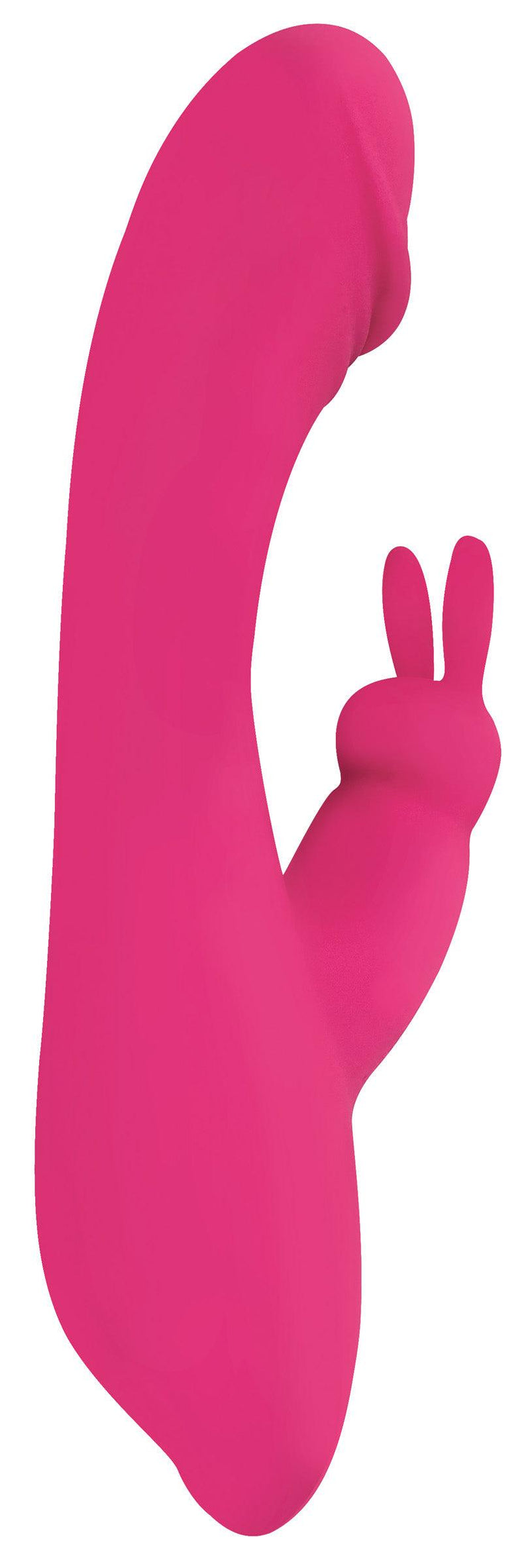 Flutters 10X G-Spot Rabbit Silicone Vibrator - The Dildo Hub