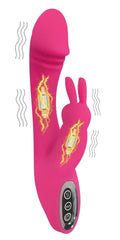 Flutters 10X G-Spot Rabbit Silicone Vibrator