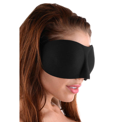 Frisky Deluxe Black Out Blindfold - The Dildo Hub