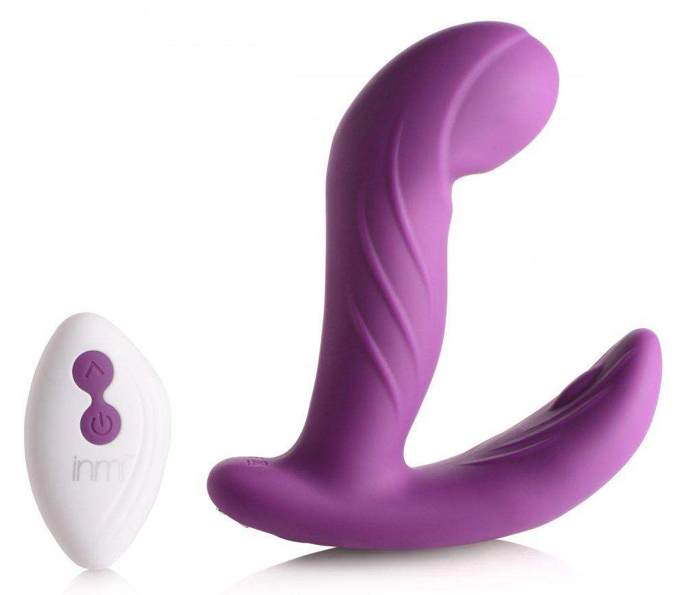 G-Rocker 10X Come Hither Silicone Vibrator with Remote Control - The Dildo Hub