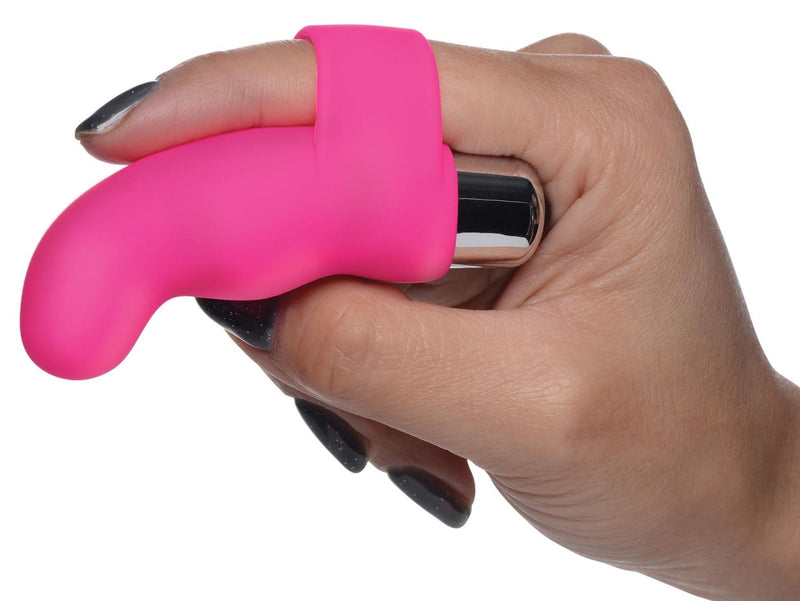 G-Thrill Silicone Finger Vibrator - Magenta - The Dildo Hub