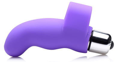 G-Thrill Silicone Finger Vibrator - Purple - The Dildo Hub