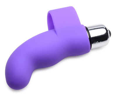 G-Thrill Silicone Finger Vibrator - Purple - The Dildo Hub