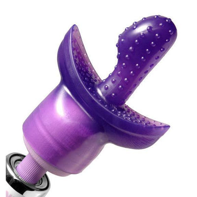 G Tip Wand Massager Attachment- Purple - The Dildo Hub