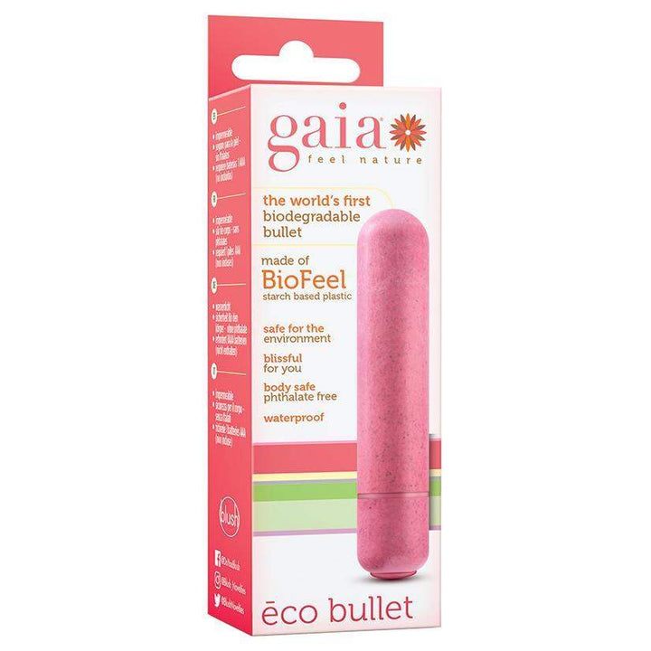 Gaia - Eco Bullet - Coral - The Dildo Hub