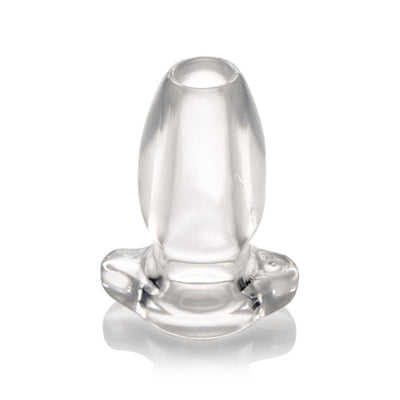 Gape Glory Clear Hollow Anal Plug - The Dildo Hub