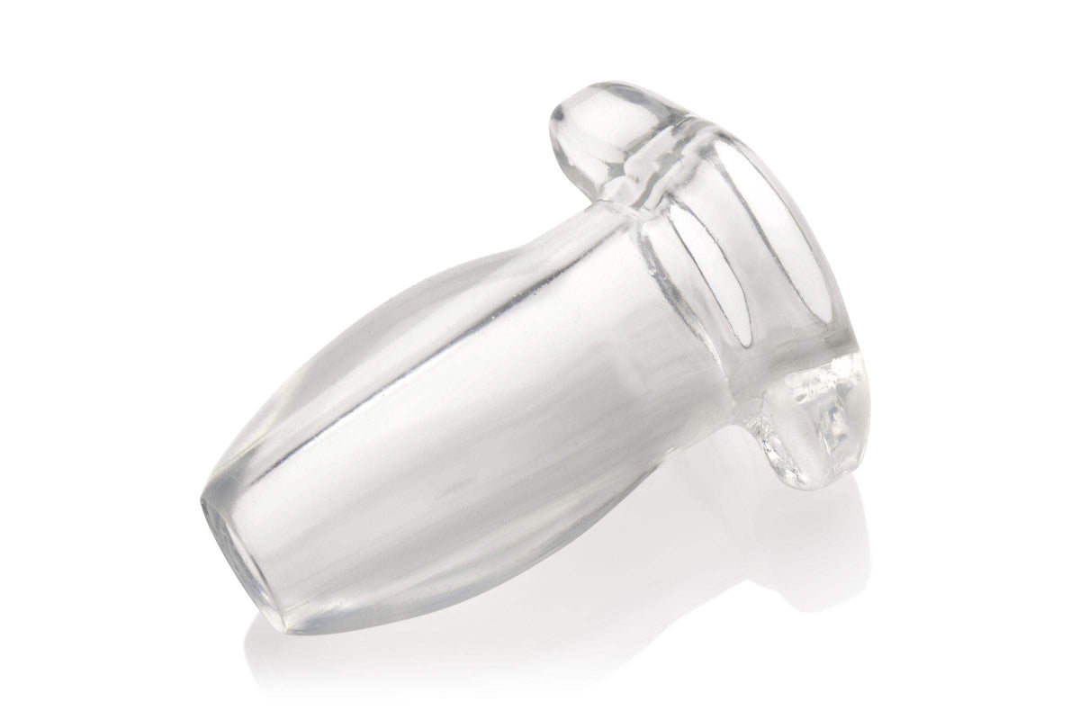Gape Glory Clear Hollow Anal Plug - The Dildo Hub