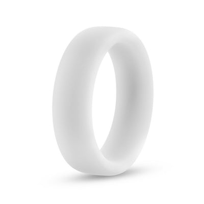 Performance - Silicone Glo Cock Ring - White Glow | Blush  from The Dildo Hub