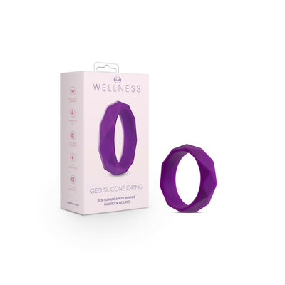 Wellness - Geo C Ring - Purple  from thedildohub.com