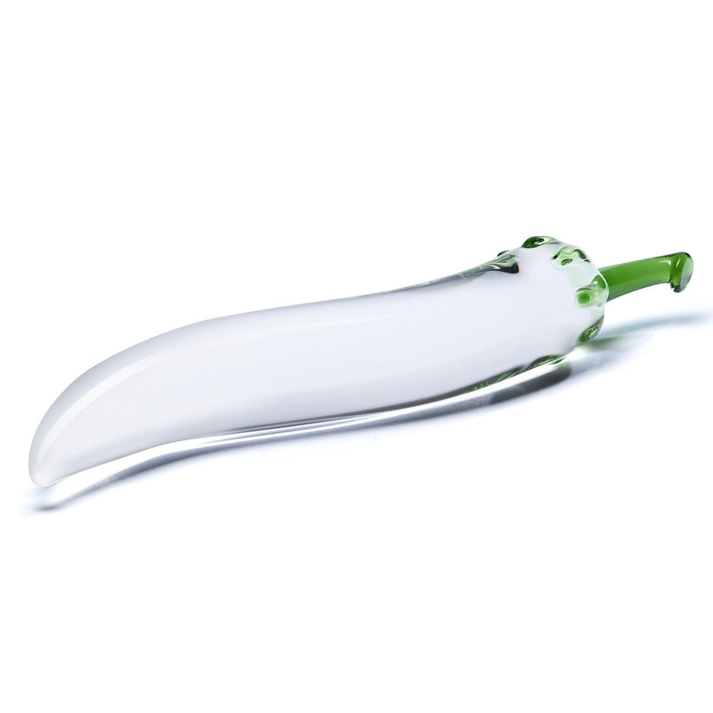 Glass Naturals Chili Pepper Dildo - The Dildo Hub