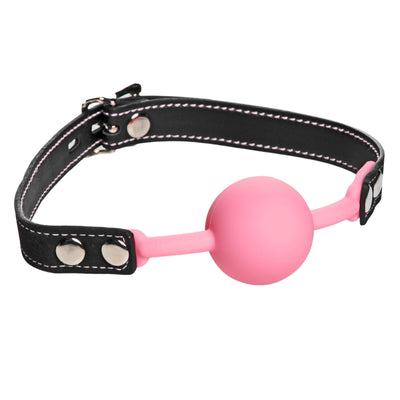 Glow Gag Glow in the Dark Silicone Ball Gag - The Dildo Hub