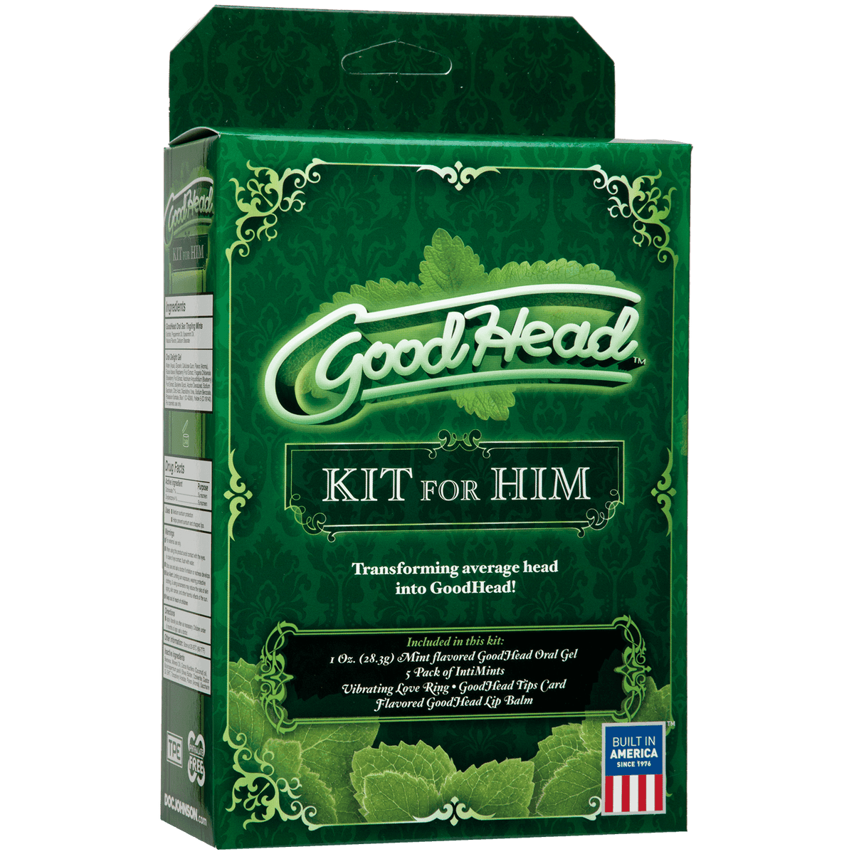 Good Head Kit for Him - Mint | Doc Johnson - The Dildo Hub