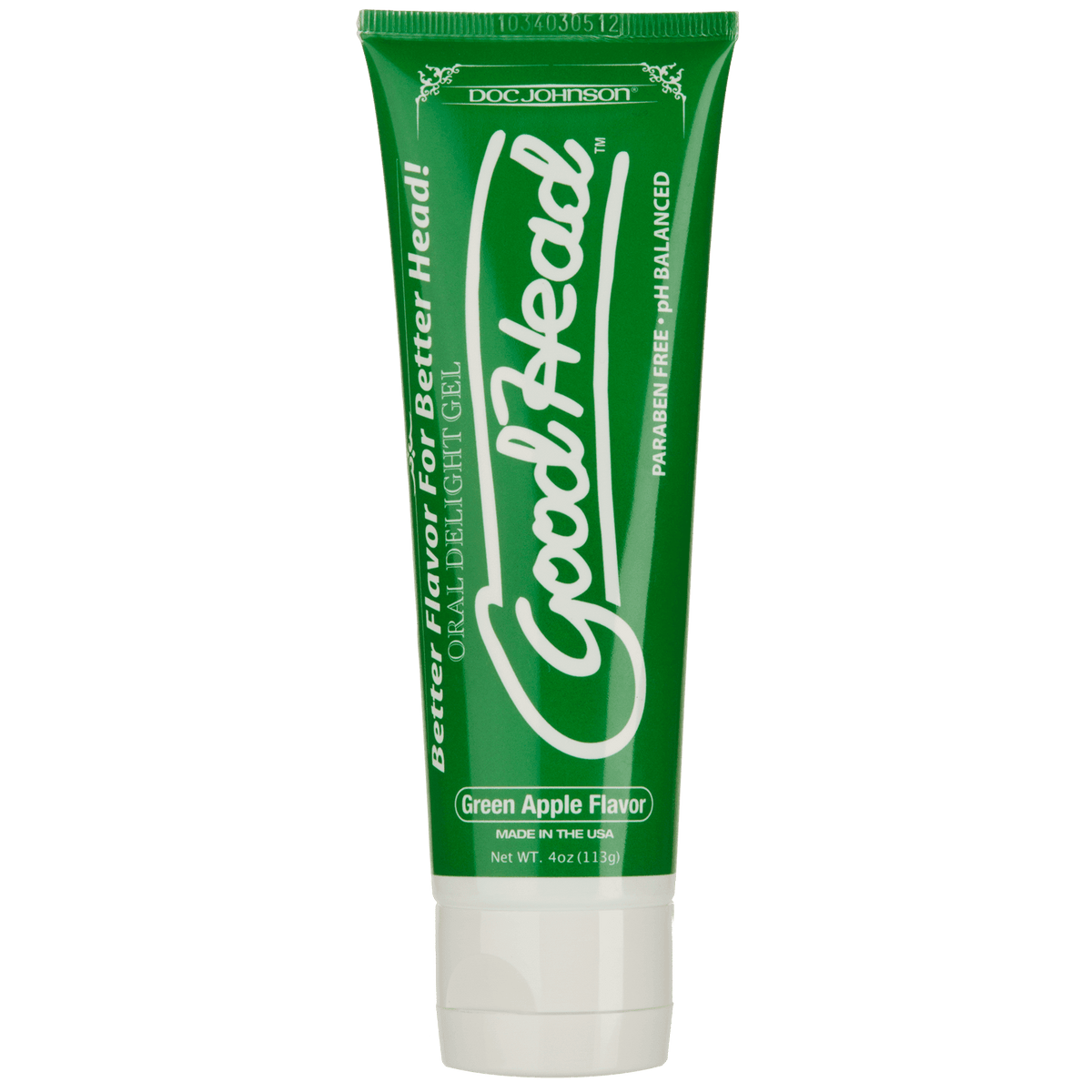 Good Head Oral Delight Gel 4 Oz - Green Apple | Doc Johnson - The Dildo Hub