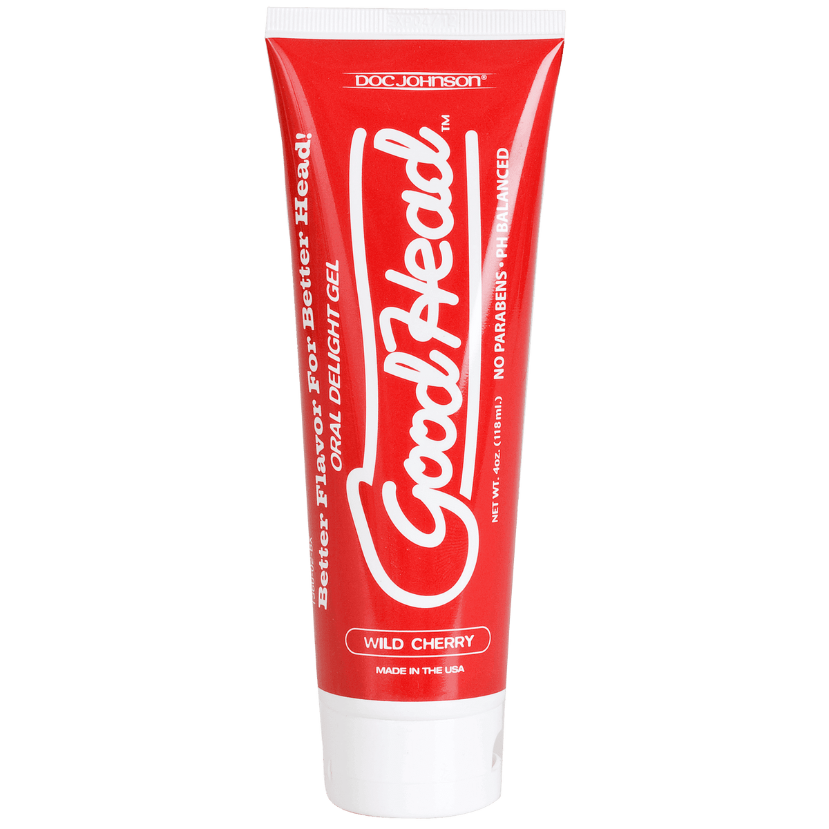 Good Head Oral Delight Gel 4 Oz - Wild Cherry | Doc Johnson - The Dildo Hub
