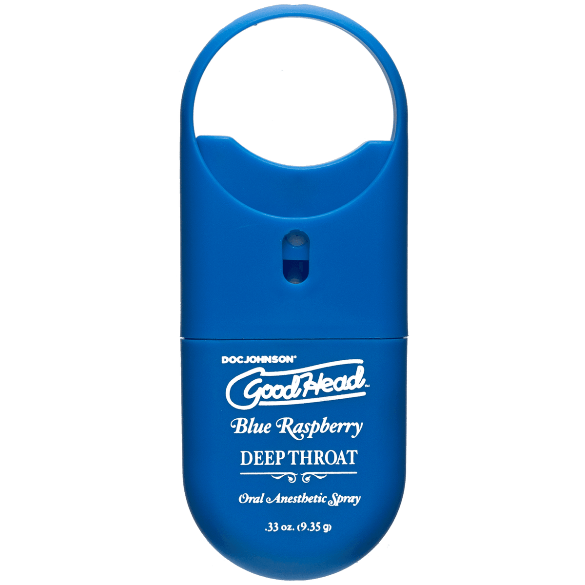 Goodhead - Deep Throat Spray to-Go - Blue Raspberry - .33 Oz. - The Dildo Hub