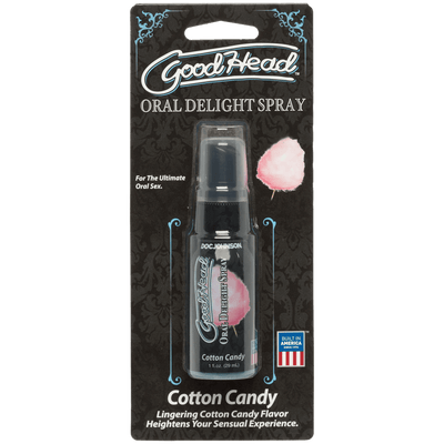 Goodhead - Oral Delight - 1 Fl. Oz. Spray - Liquid Cotton Candy - The Dildo Hub