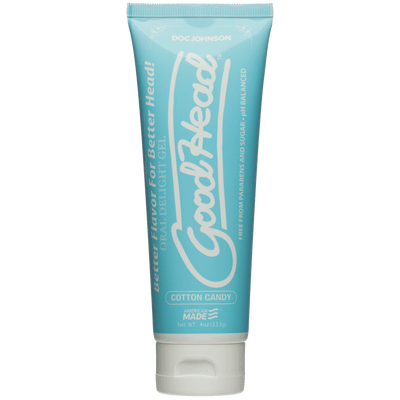 Goodhead - Oral Delight Gel - 4 Oz Tube - Cotton Candy - The Dildo Hub