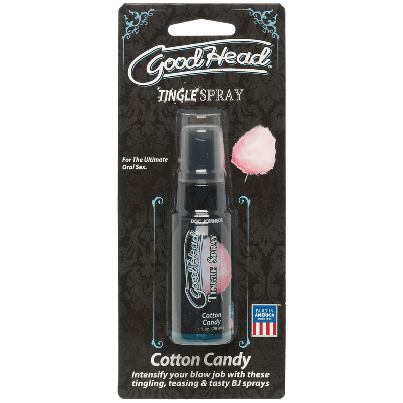 Goodhead - Tingle Spray - 1 Fl. Oz. - Cotton Candy - The Dildo Hub