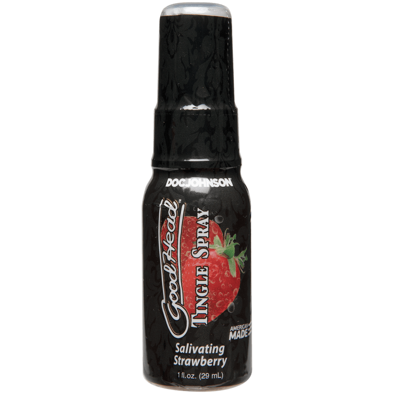 Goodhead - Tingle Spray - 1 Fl. Oz. Salivating Strawberry - The Dildo Hub