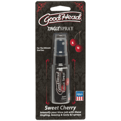 Goodhead - Tingle Spray - 1 Fl. Oz. - Sweet Cherry - The Dildo Hub