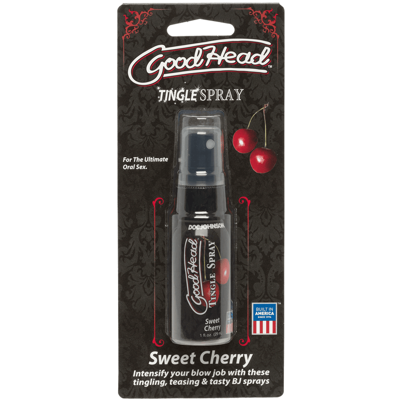 Goodhead - Tingle Spray - 1 Fl. Oz. - Sweet Cherry - The Dildo Hub