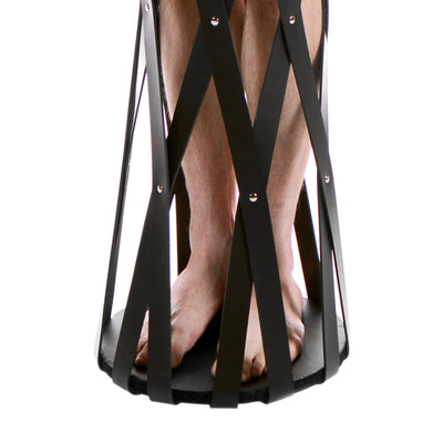 Hanging Rubber Strap Cage - The Dildo Hub