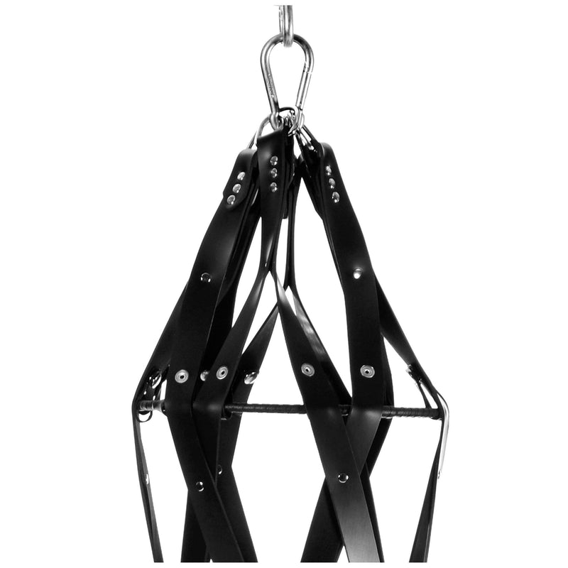 Hanging Rubber Strap Cage - The Dildo Hub