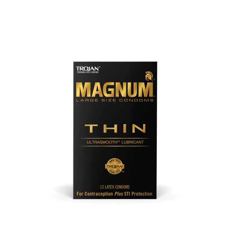 Magnum Thin Condoms - 12 Pack | Trojan  from The Dildo Hub