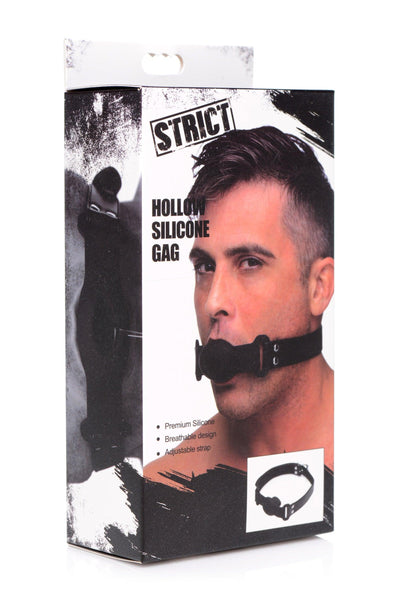 Hollow Silicone Gag - The Dildo Hub