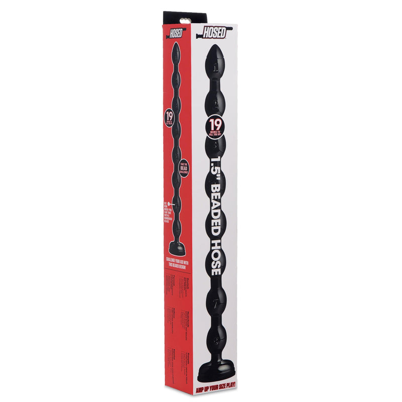 Hosed 19 Inch Beaded Anal Snake - The Dildo Hub