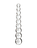 Icicles No. 2 Clear Glass Beads Dildo | Pipedream