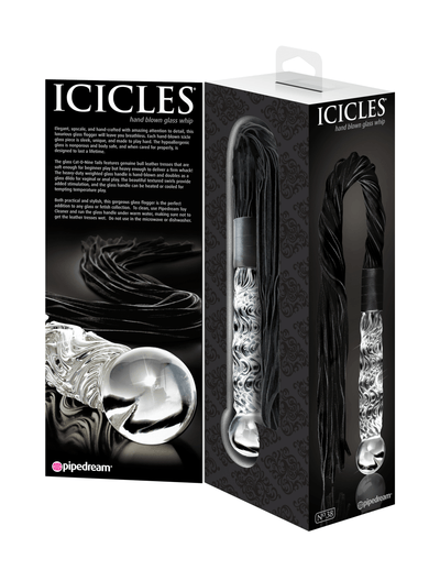 Icicles No. 38 Cat-O-Nine Glass Tails | Pipedream - The Dildo Hub