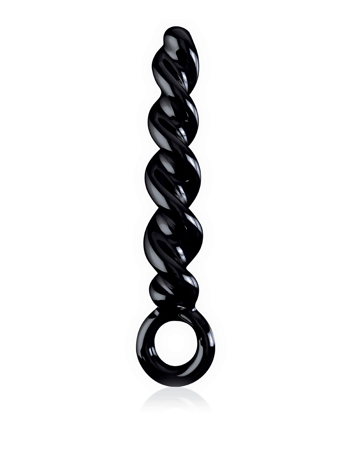 Icicles No. 39 Black Glass Dildo | Pipedream - The Dildo Hub