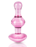 Icicles No.75 Heart Shaped Pink Butt Plug | Pipedream