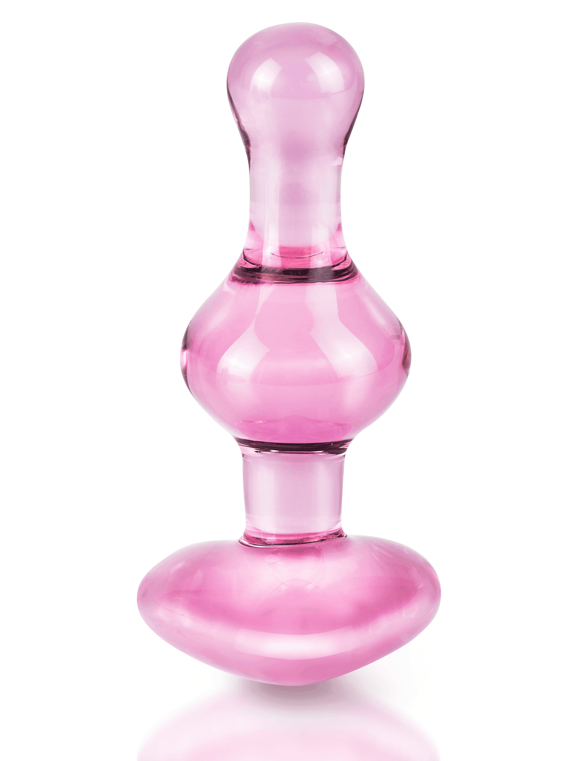 Icicles No.75 Heart Shaped Pink Butt Plug | Pipedream - The Dildo Hub